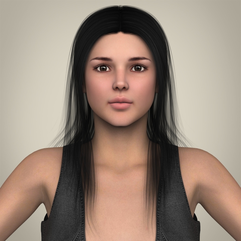 Realistic Beautiful Sexy Girl By Cgtools 3docean 